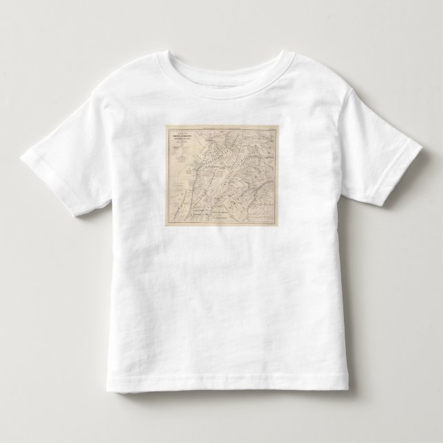 Camiseta De Bebé Mapa, Corrientes Prov, misión de Terr (Anverso)