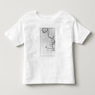 Camiseta De Bebé Mapa de Brobdingnag
