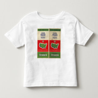 Camiseta De Bebé Mapa de camino Idaho, Mont, Wyo