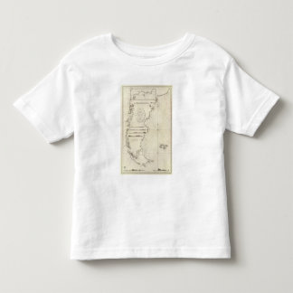Camiseta De Bebé Mapa de Chile