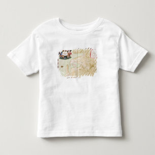 Camiseta De Bebé Mapa de Concarneau