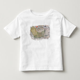 Camiseta De Bebé Mapa de Irlanda