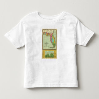 Camiseta De Bebé Mapa de la Florida