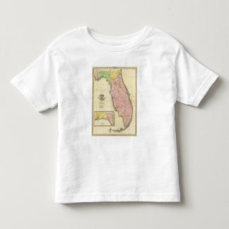 Camiseta De Bebé Mapa de la Florida 2