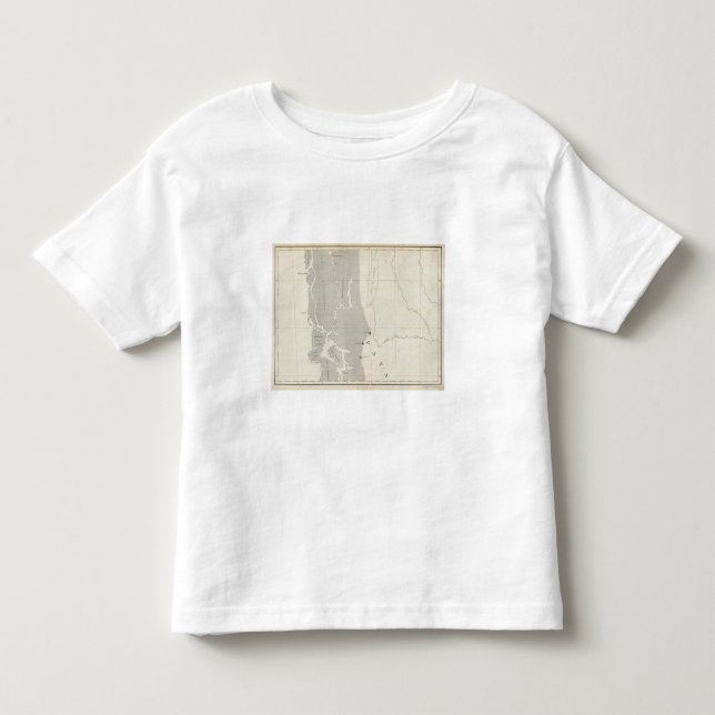 Camiseta De Bebé Mapa de la República de Chile 11 (Anverso)
