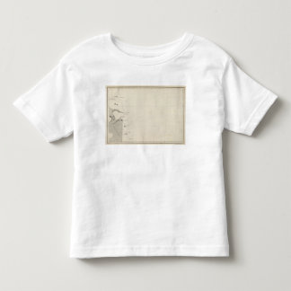 Camiseta De Bebé Mapa de la República de Chile 13