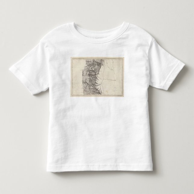 Camiseta De Bebé Mapa de la República de Chile 4 (Anverso)