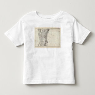 Camiseta De Bebé Mapa de la República de Chile 7