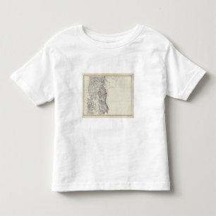 Camiseta De Bebé Mapa de la República de Chile 8