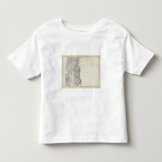 Camiseta De Bebé Mapa de la República de Chile 8