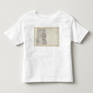 Camiseta De Bebé Mapa de la República de Chile 8