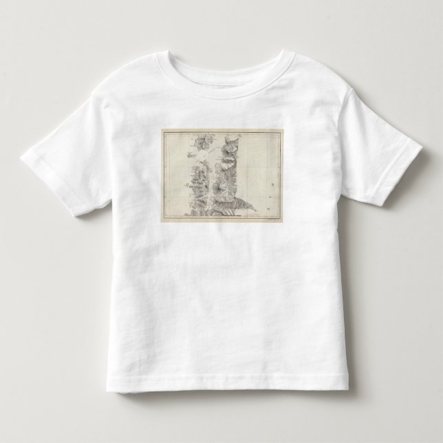 Camiseta De Bebé Mapa de la República de Chile 9 (Anverso)