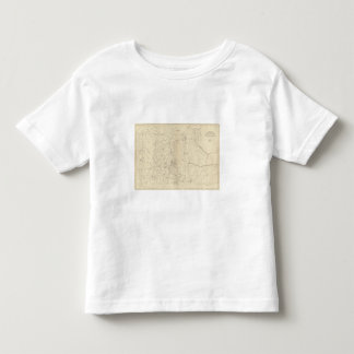 Camiseta De Bebé Mapa de la triangulación de Colorado