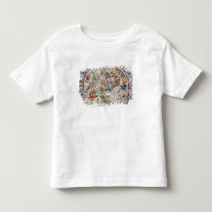 Camiseta De Bebé Mapa de las constelaciones cristianas según lo