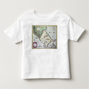 Camiseta De Bebé Mapa de los estrechos de Magellan, Patagonia