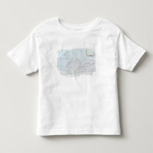 Camiseta De Bebé Mapa de los Great Lakes