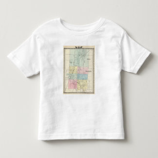 Camiseta De Bebé Mapa de normal, Bloomington