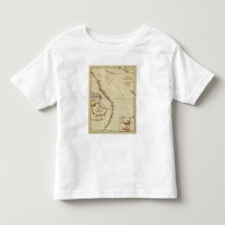 Camiseta De Bebé Mapa de Nuevo Gales del Sur