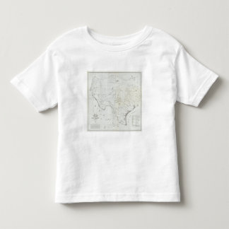 Camiseta De Bebé Mapa de Tejas y parte de New México