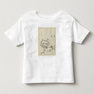 Camiseta De Bebé Mapa del atlas de Chile