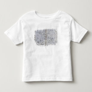 Camiseta De Bebé Mapa del Brasil del noreste