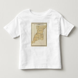 Camiseta De Bebé Mapa del condado de Knox