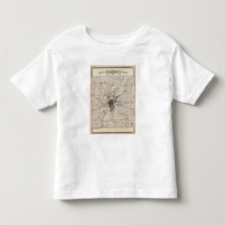 Camiseta De Bebé Mapa del condado de Marion 2