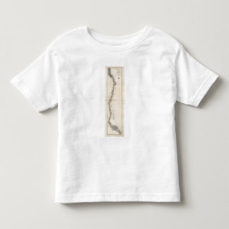 Camiseta De Bebé Mapa del curso del Mississippi 2