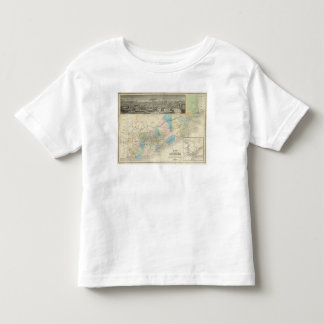 Camiseta De Bebé Mapa del estado de California