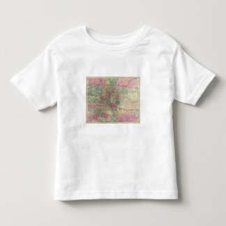 Camiseta De Bebé Mapa del estado de Colorado
