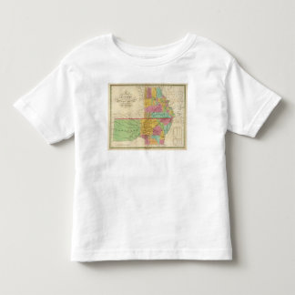 Camiseta De Bebé Mapa del estado de Missouri