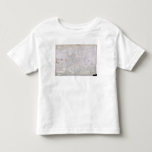 Camiseta De Bebé Mapa del estuario 2 del St. Lorenzo