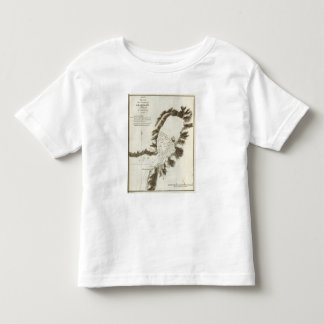 Camiseta De Bebé Mapa del libro de Alaska
