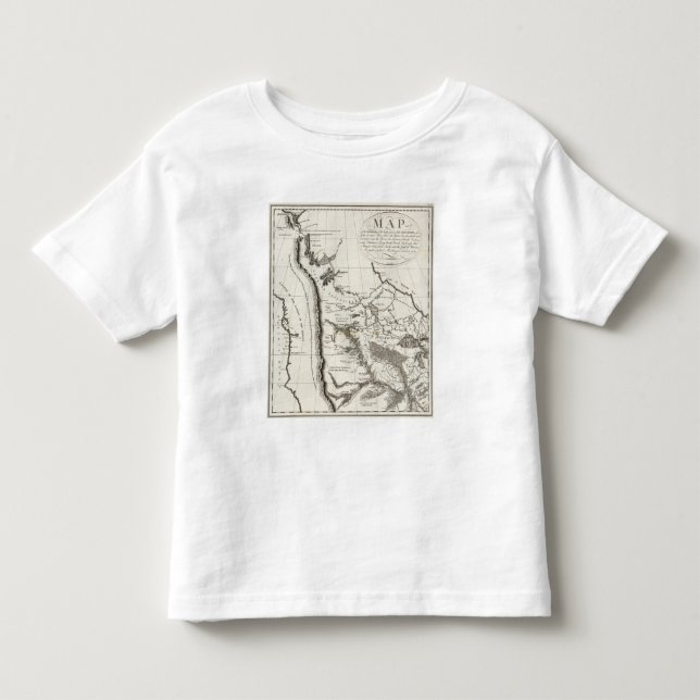 Camiseta De Bebé Mapa del Missouri (Anverso)
