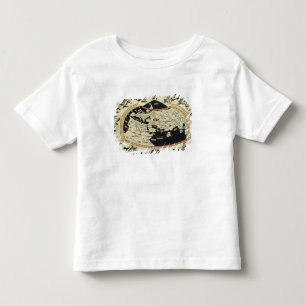 Camiseta De Bebé Mapa del mundo
