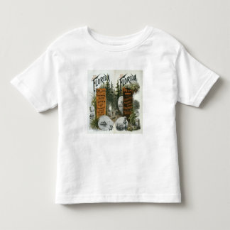 Camiseta De Bebé Mapa del municipio, la Florida