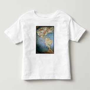 Camiseta De Bebé Mapa del norte y de Suramérica