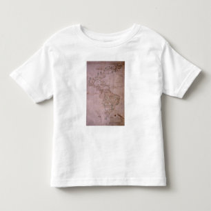 Camiseta De Bebé Mapa del nuevo mundo, c.1532
