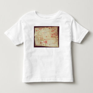 Camiseta De Bebé Mapa del Océano Atlántico, c.1550