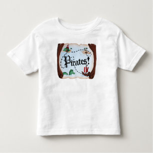 Camiseta De Bebé Mapa del pirata