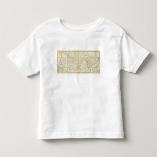 Camiseta De Bebé Mapa del Tennessee
