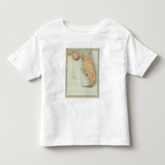 Camiseta De Bebé Mapa del territorio de la Florida 2