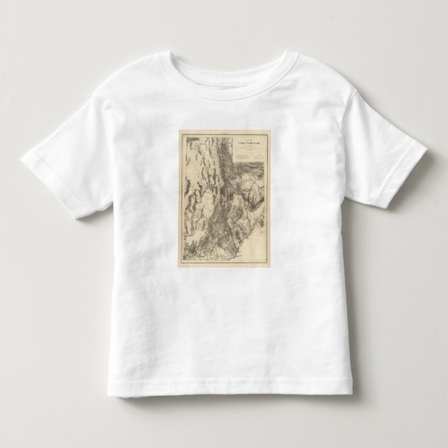 Camiseta De Bebé Mapa del territorio de Utah (Anverso)
