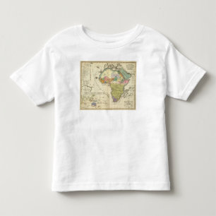 Camiseta De Bebé Mapa etnográfico de África
