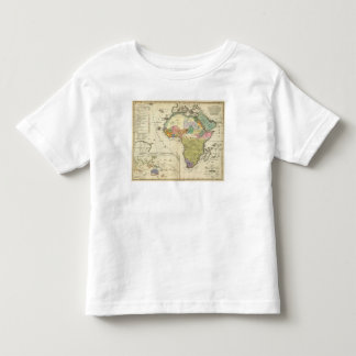 Camiseta De Bebé Mapa etnográfico de África