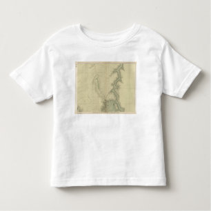 Camiseta De Bebé Mapa geológico de los 3 meridionales