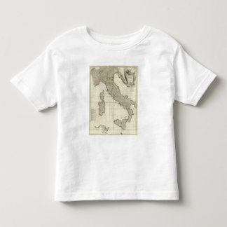 Camiseta De Bebé Mapa italiano