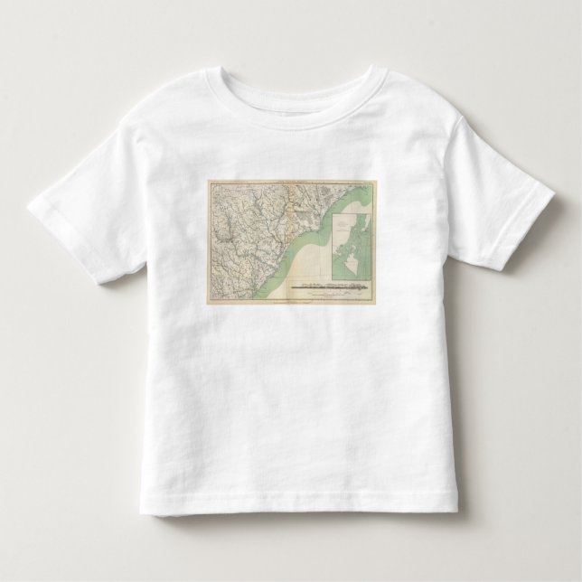 Camiseta De Bebé Mapa IV de la GEN (Anverso)