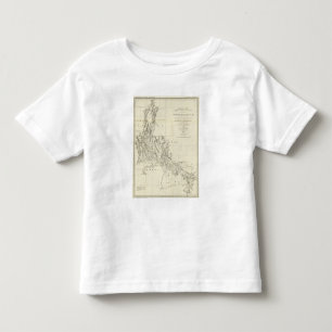 Camiseta De Bebé Mapa topográfico de Nevada y de Arizona
