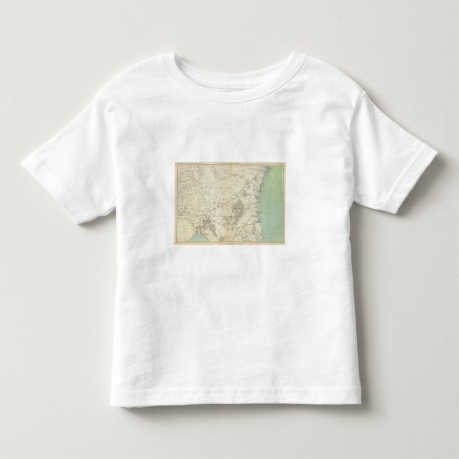 Camiseta De Bebé Mapa X de la GEN (Anverso)